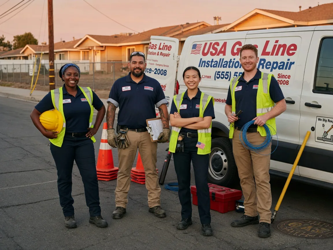 Gas Line Installation company in Warm Springs, VA